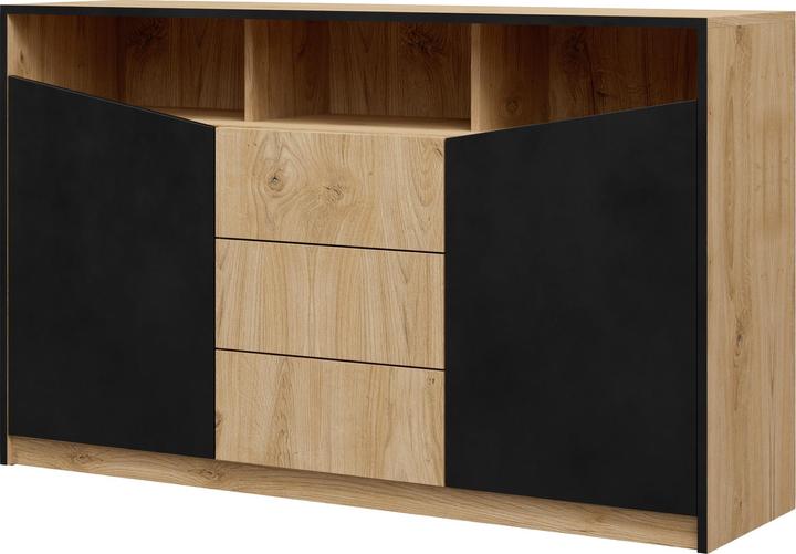 Produktbild ADRK Furniture Kommode mit zwei Türen Atson (145 x 40 x 91 cm)