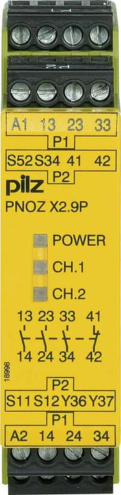 Actual product image Pilz 777300 PNOZ X2.9P 24VDC 3n/o 1n/c