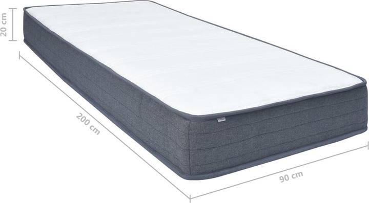 Immagine prodotto VidaXL Jameson (90 x 200 cm, Nucleo della molla)