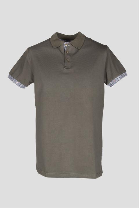 Edelvetica Polo Shirt Edelweiss Krageninnenseite & Armabschluss Herren (XL)