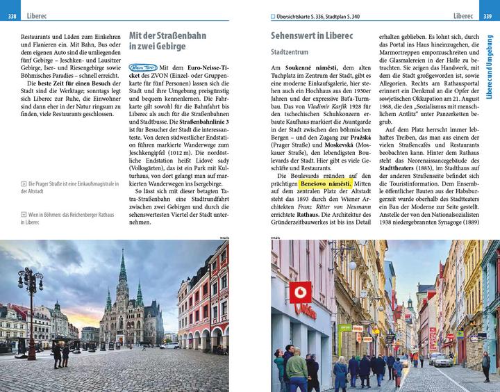 Actual product image Travel guide Upper Lusatia, Lusatian Lakeland with Zittau Mountains