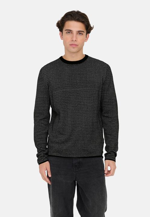 Produktbild Only & Sons Rundhalsausschnitt Strickpullover (L)