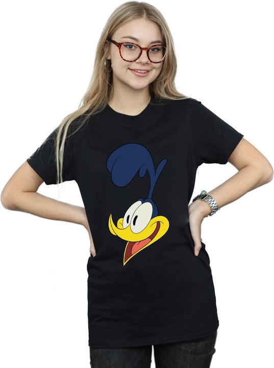 Immagine prodotto Looney Tunes Road Runner Face Maglietta Ampia Donna (M)