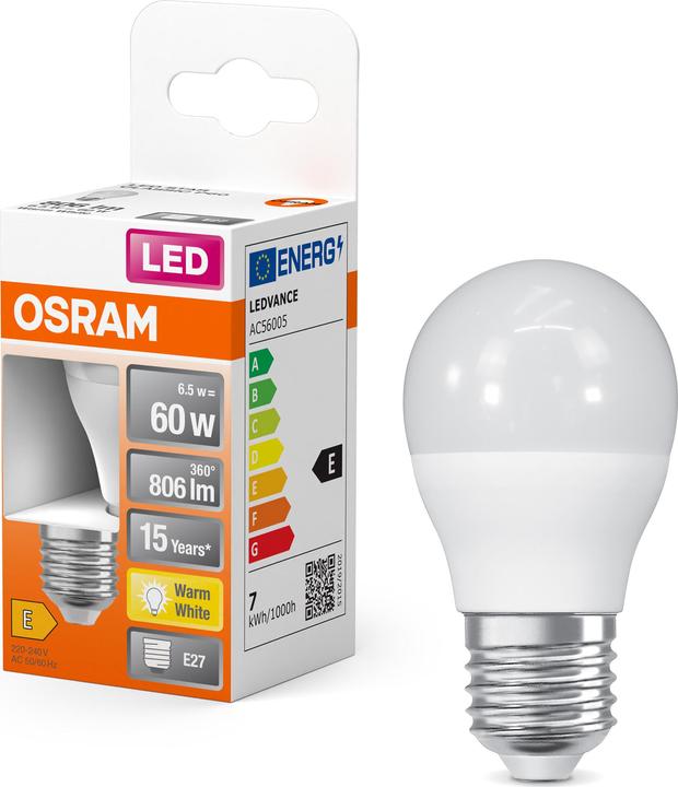 Produktbild Osram LED Star Classic P (E27, 7.50 W, 806 lm, 6 x, F)