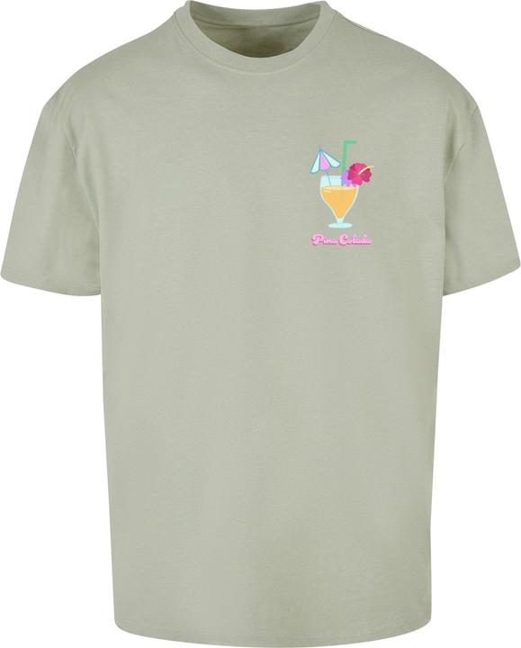 Merchcode Pina Colada Heavy Oversized Tee - 117635 (S)