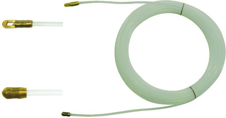 Actual product image Dönges Nylon cable retractable tape transparent, length 5.0 m (5 m)