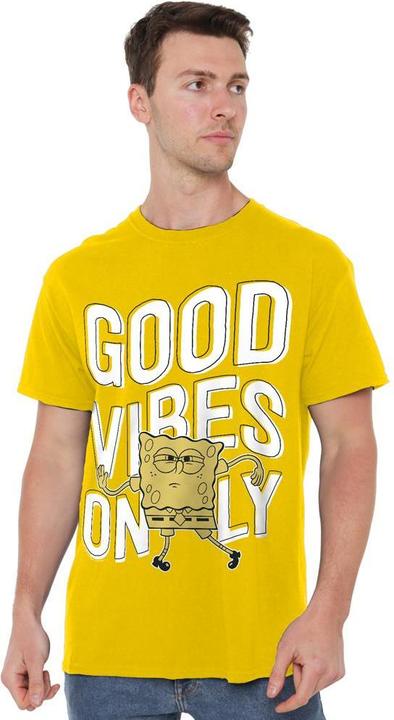 Image du produit Spongebob Squarepants - T-shirt GOOD VIBES ONLY - Homme (3XL)