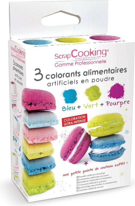 ScrapCooking Farbbpulver Set