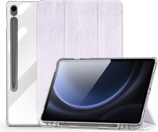 Actual product image Dux Ducis Unid Series Leather Bookcover Cover (Galaxy Tab S9 FE, Galaxy Tab S9)
