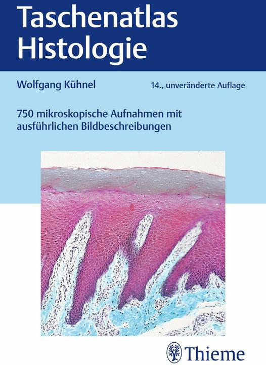 Produktbild Taschenatlas Histologie (Deutsch, Wolfgang Kühnel, 2025)