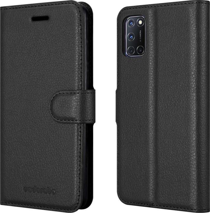Actual product image Cadorabo Book with stand function cover (Oppo A92)