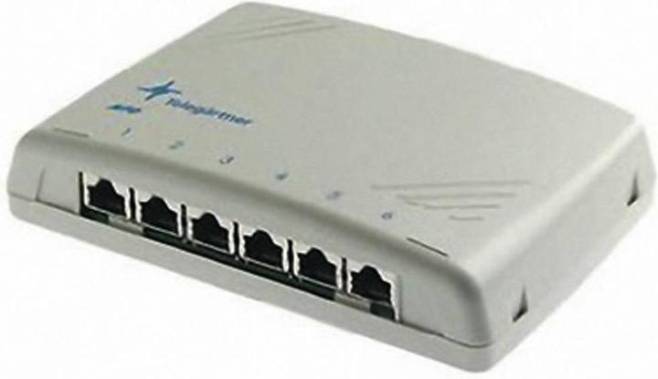 Actual product image Telegärtner Network Patch Panel Mini Distributor 6 Port Cat.6