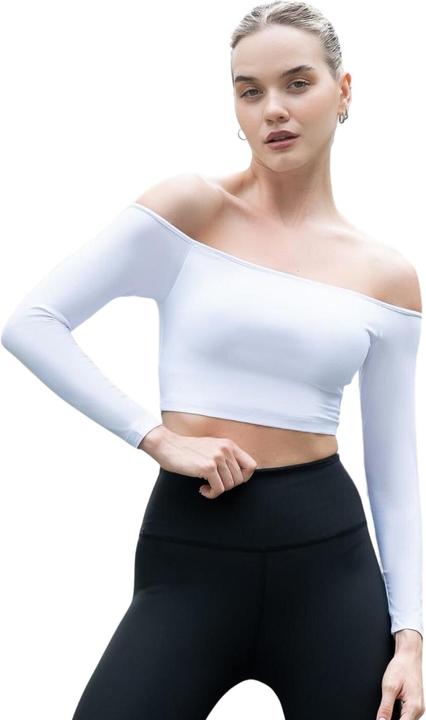 Lismina 083 Comfortlux Off Shoulder Langarm Tshirt