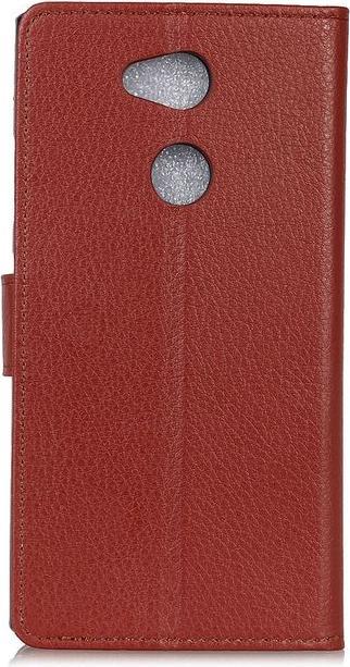 Actual product image MU Classic Bookcover sleeve with litchite texture (Sony Xperia L2)