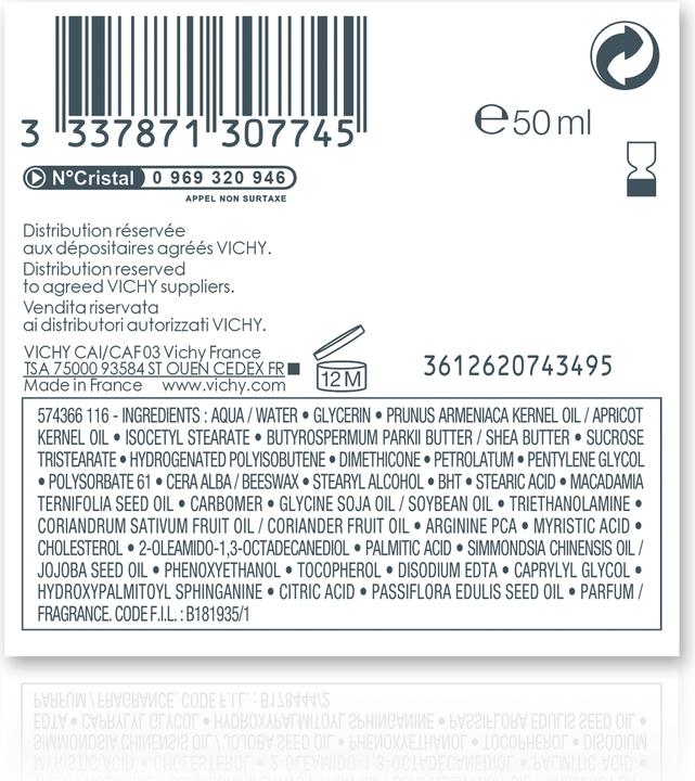 Immagine prodotto Vichy Nutrilogia 2 (50 ml, Crema 24h)