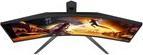Actual product image AOC 86,4cm (34") CU34G4Z 21:09 2xHDMI+2xDP+USB blackred (3440 x 1440 pixels, 34")