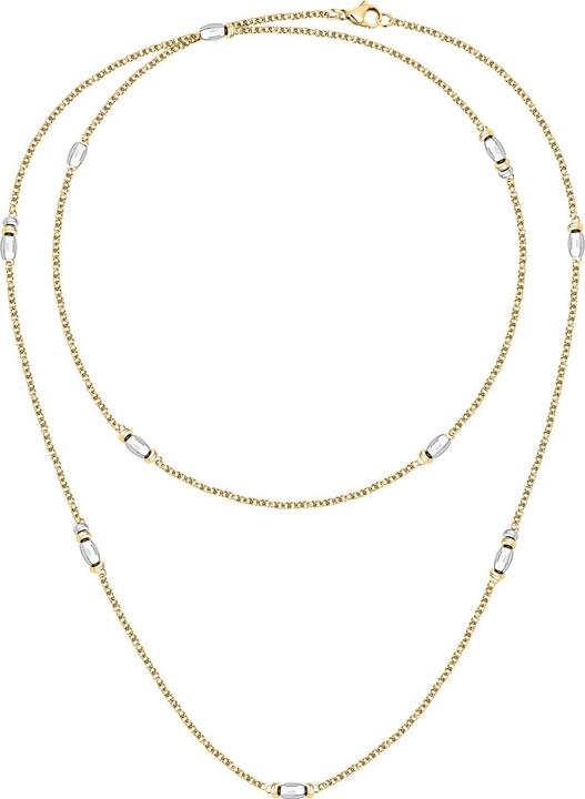Produktbild Morellato Colori SAXQ02 Double Gold Plated Beaded Necklace (Edelstahl)