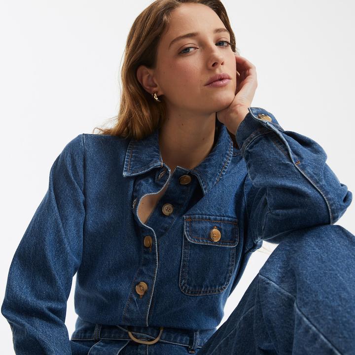 Produktbild La Redoute Collections Jumpsuit aus Denim Signature CORALIE (44)