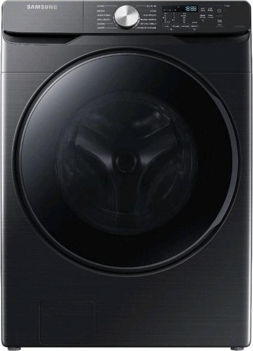 Actual product image Samsung WF18T8000GV Washing machine Free installation Front loading 18 kg 1100 rpm C Black (18 kg, Left)
