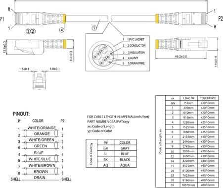 Immagine prodotto StarTech -Cavo patch Ethernet (S/UTP, CAT6a, 10 m)