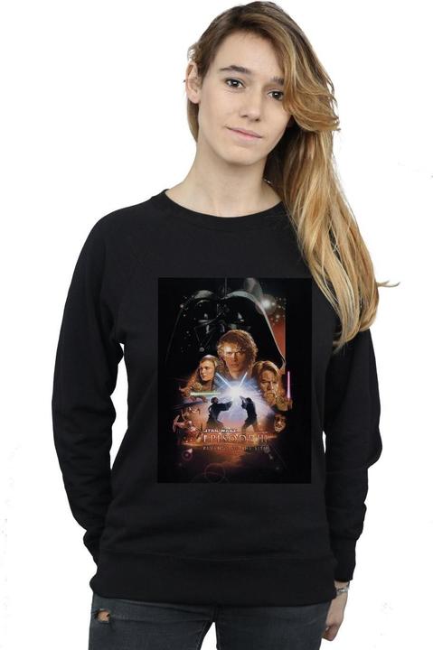 Immagine prodotto Star Wars Episode III Movie Poster Felpa Donna (L)