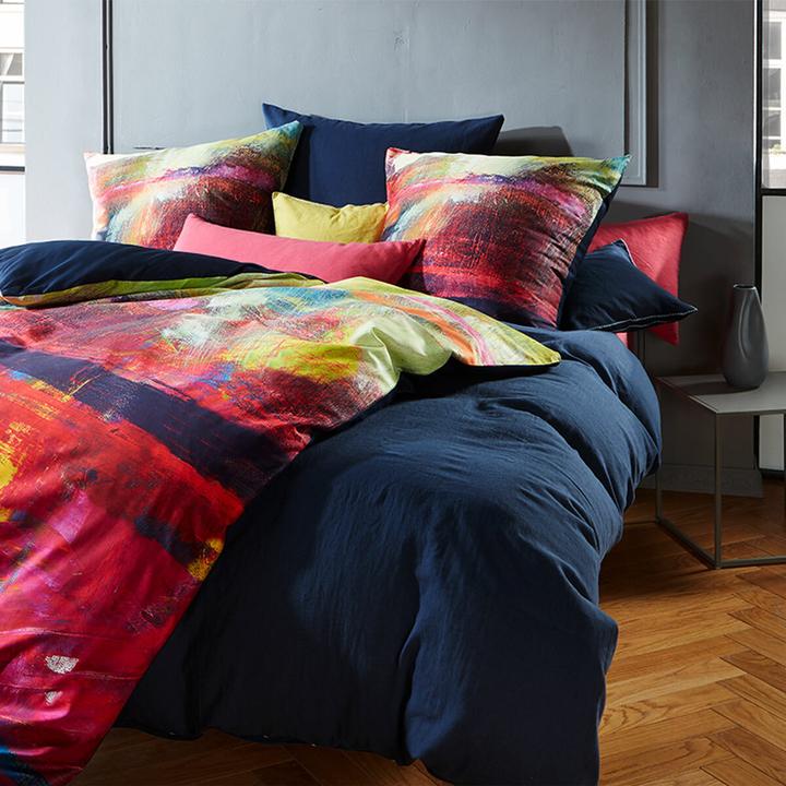 Produktbild Fleuresse Mako-Satin Bettwäsche Bed Art S Shrewsbury multicolor (Duvetbezug, 135x200 cm (80x80 cm))