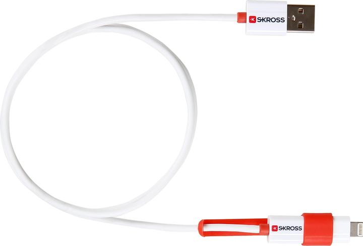 Actual product image Skross 2 in 1 Charge & Sync Cable (1 m, USB 2.0)
