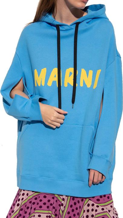 Actual product image Marni Oversize hooded sweatshirt (40)