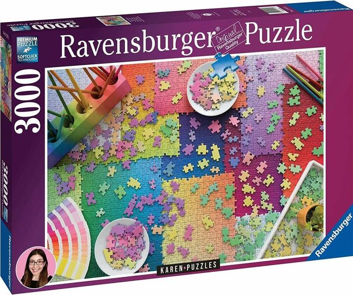 Actual product image Ravensburger Puzzles On Puzzles (3000 pieces)