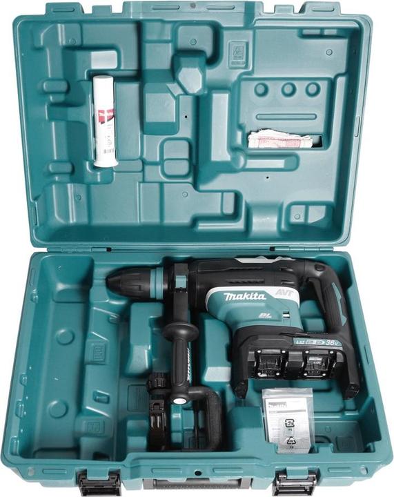 Image du produit Makita Marteau combiné sans fil 2x18V SDS-Max DHR400PG2U (Fonctionnement sur batterie)