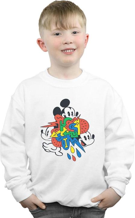 Immagine prodotto Disney Mickey Mouse Vintage Arrows Felpa Ragazzi (128)