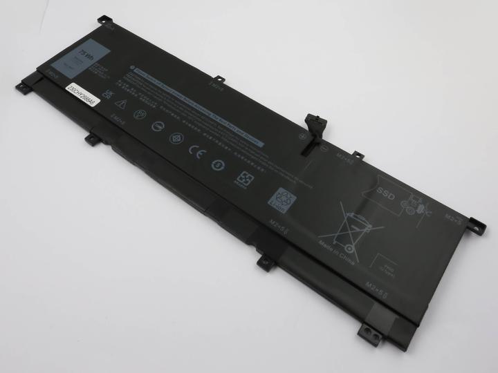 Immagine prodotto AccuCell Batteria adatta per Dell XPS 15 9575, 8N0T7, Li-Polymer, 11,4V, 6254mAh, 75,0Wh (6 Celle, 6254 mAh)