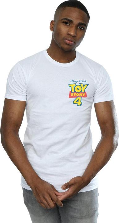 Immagine prodotto Disney Toy Story 4 Logo Breast Print Maglietta Uomo (XXL)