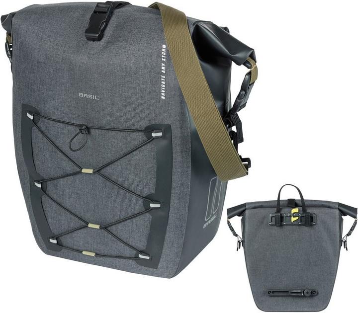 Actual product image Basil Navigator Storm L (31 l, Frame bag)