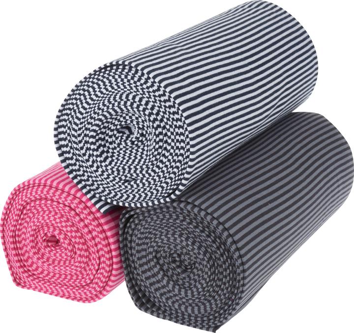 Actual product image VBS Jersey cuff fabric "Striped", 35 cm, 186 g/m², yard goods