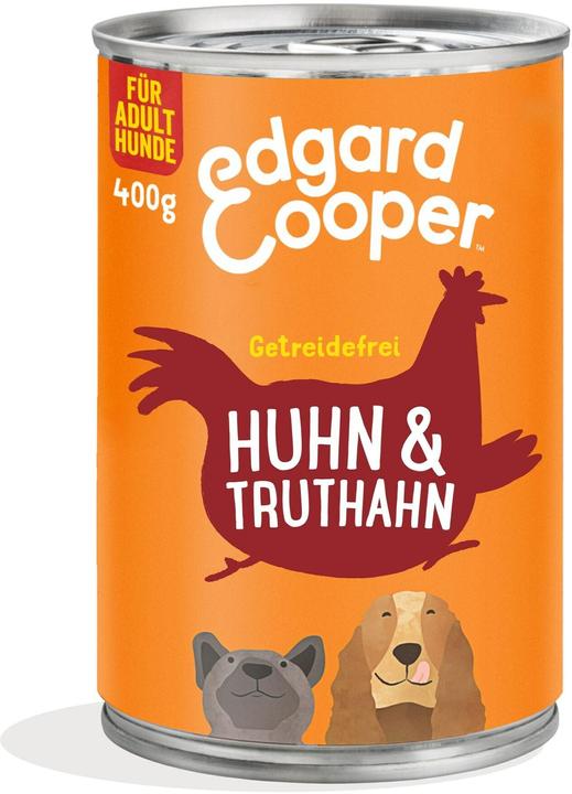 Actual product image Edgard & Cooper Adult with Chicken & Turkey (Adult, 6 pcs., 2400 g)
