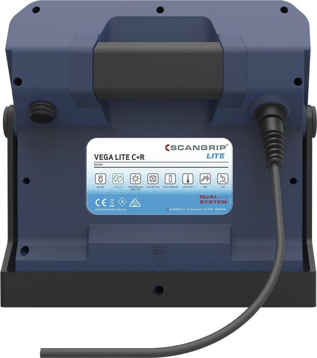 Actual product image Scangrip Vega Lite C+R (2500 lm)