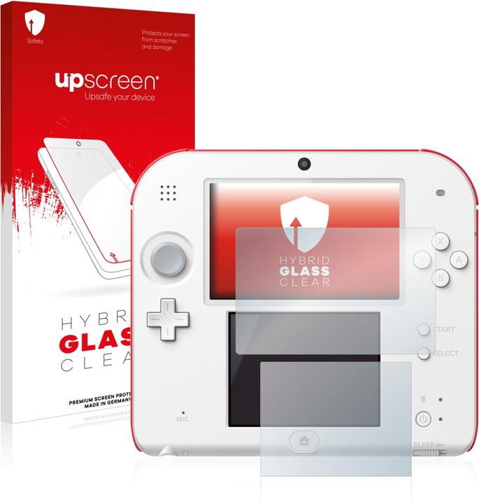 Actual product image upscreen Scratch Shield Glass (DSi XL)
