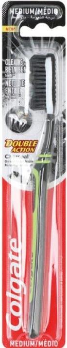 Immagine prodotto Colgate Carbone doppio, spazzolino da denti, 1 pezzo (Medio, 1 x)