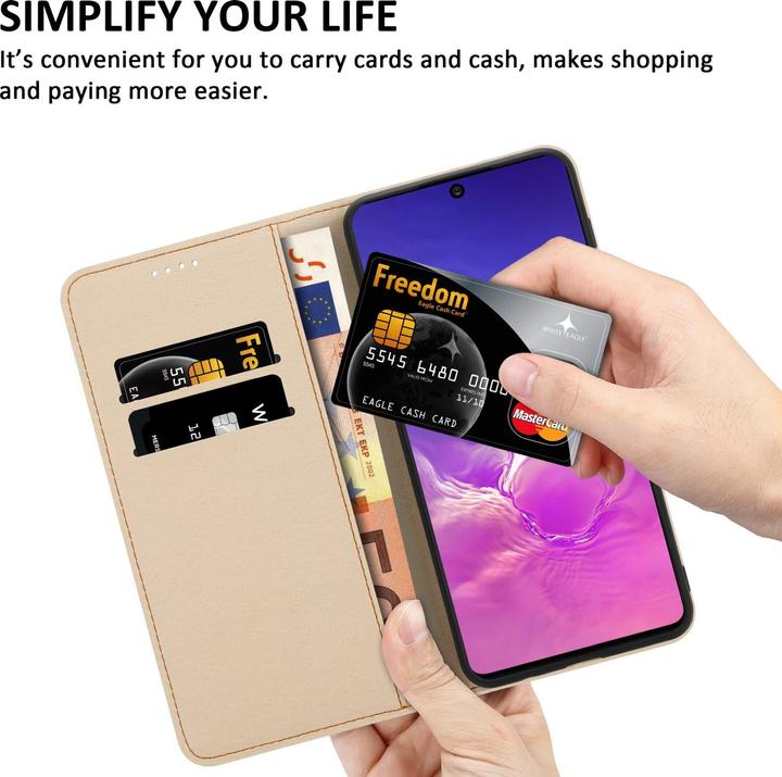 Produktbild Cadorabo Book Hülle mit Print für Samsung Galaxy A91 / S10 LITE / M80s (Samsung Galaxy A91, Samsung Galaxy S10 Lite)
