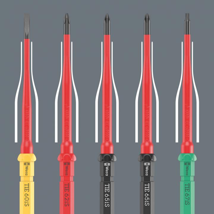 Immagine prodotto Wera Kraftform Kompakt VDE 16 extra slim 1 (Fessura croce Phillipps (PH), Torx (TX), Cacciavite a croce PZ)