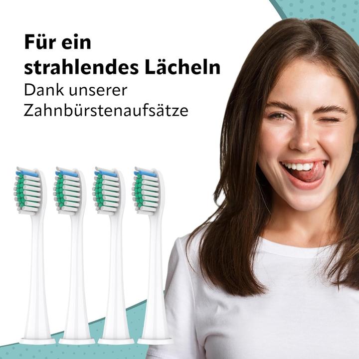 Produktbild Ora-Care Ersatzbürsten Standard kompatibel mit Philips (8er Pack) Weiss (8 x)