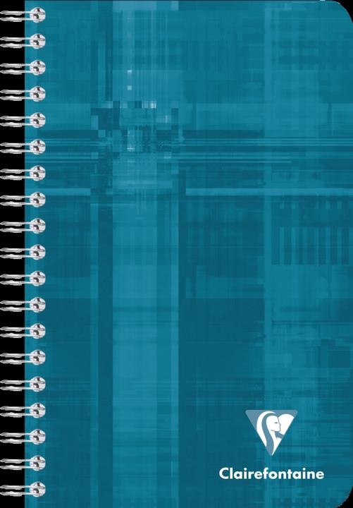 Immagine prodotto Clairefontaine Taccuino a spirale (11 x 17 cm, Quadretti, Copertina rigida)
