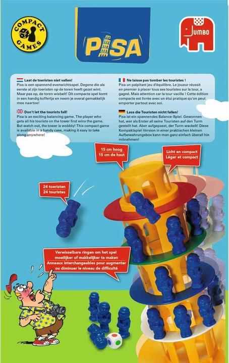 Produktbild Jumbo Turm von Pisa-Reisespiele (Deutsch, Französisch, Englisch)