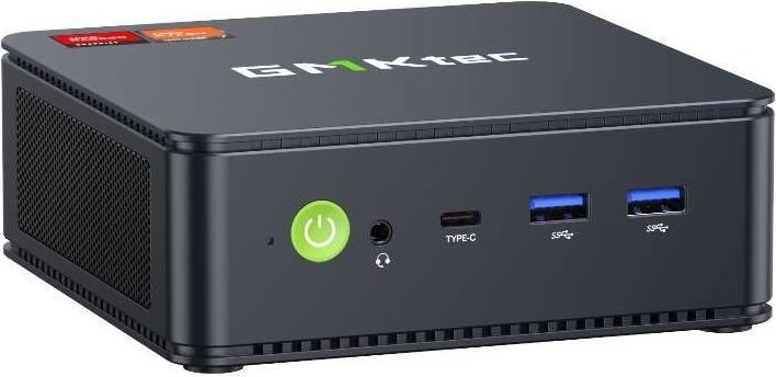 Produktbild GMKtec MINI PC K6 Ryzen 7 7840HS RAM + SSD Black (AMD Ryzen 7 7840HS, 32 GB, 1000 GB, Radeon 780M)