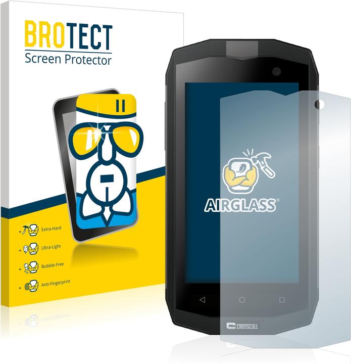 Actual product image BROTECT AirGlass Premium (1 Piece, Crosscall Trekker M1 Core)