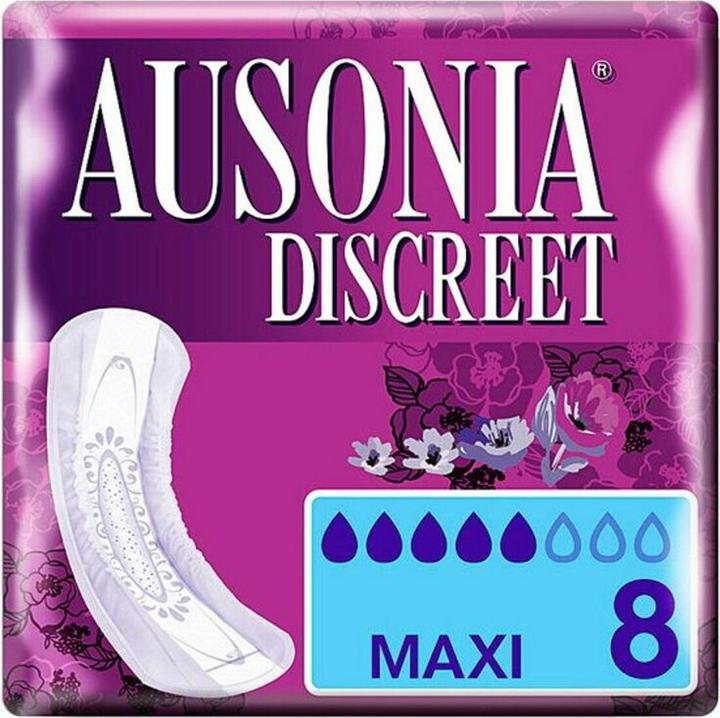 Produktbild Ausonia Discreet Maxi Slipeinlagen 8 Stück (8 x, Damenbinden)