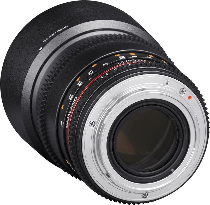 Image du produit Samyang 85mm T1.5 VDSLR II Sony E-Mount (Sony E, Plein format)