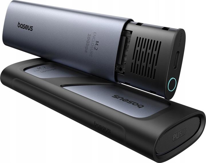 Image du produit Baseus Boîtier SSD FlyJoy Series (M.2 NVMe) Gris Espace (M.2 2242)