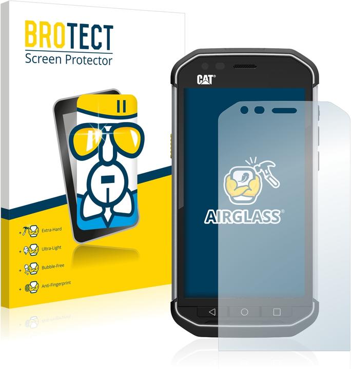 Actual product image BROTECT AirGlass Premium (1 Piece, Cat S40)